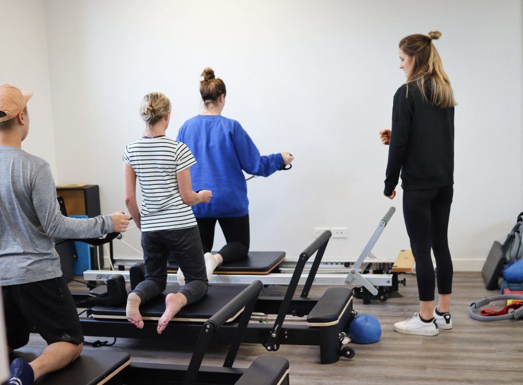 reformer pilates run by physio's is effective in reducing pain
