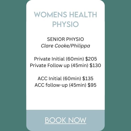 Pelvic Health Physio Fees