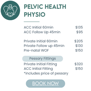 Pelvic Health physio Pelvic Health Physio Fees